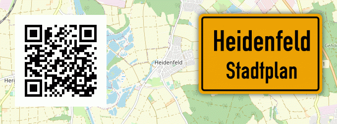 Stadtplan Heidenfeld