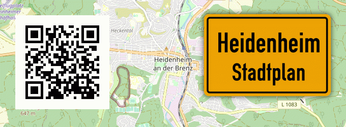Stadtplan Heidenheim