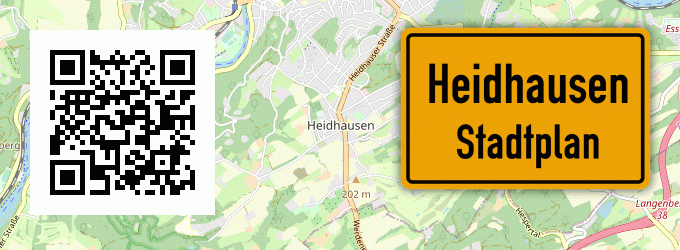 Stadtplan Heidhausen