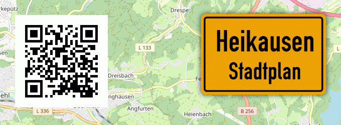Stadtplan Heikausen