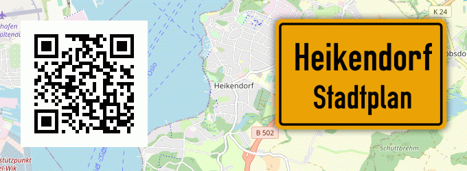 Stadtplan Heikendorf
