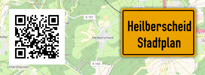 Stadtplan Heilberscheid