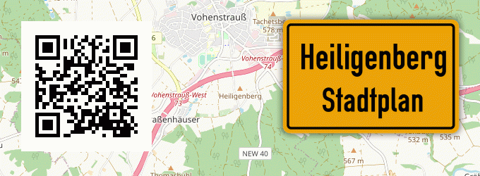 Stadtplan Heiligenberg, Kreis Grafschaft Hoya