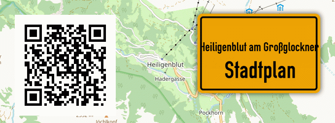 Stadtplan Heiligenblut am Großglockner