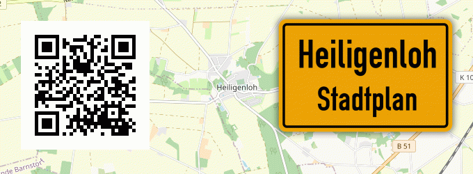 Stadtplan Heiligenloh