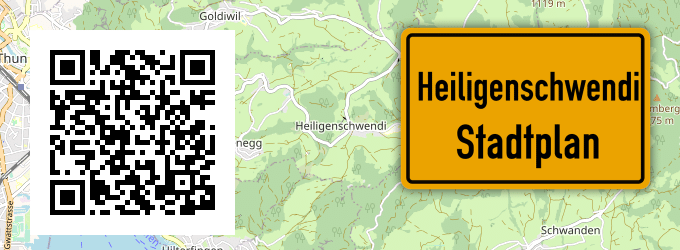 Stadtplan Heiligenschwendi