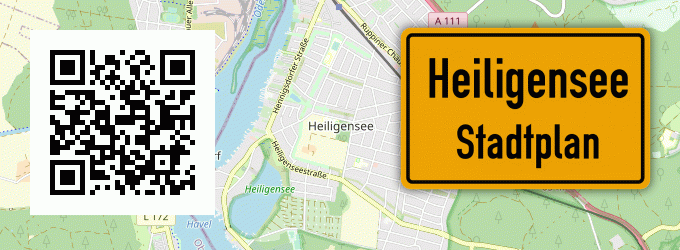 Stadtplan Heiligensee