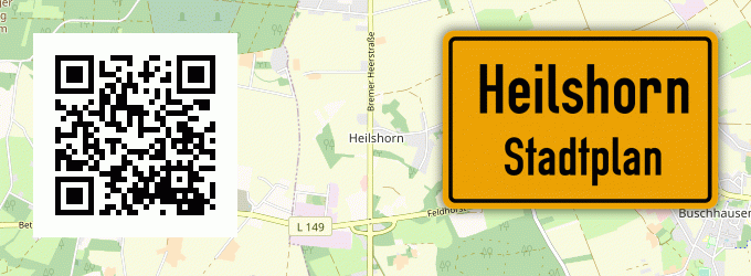 Stadtplan Heilshorn