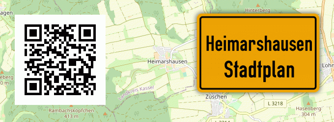 Stadtplan Heimarshausen