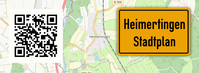 Stadtplan Heimertingen