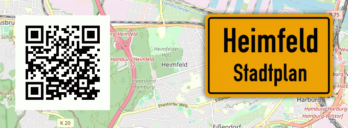 Stadtplan Heimfeld