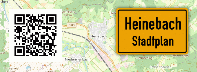 Stadtplan Heinebach