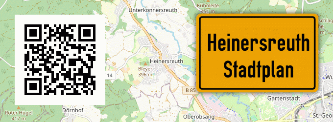 Stadtplan Heinersreuth