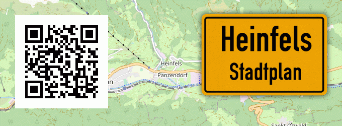 Stadtplan Heinfels