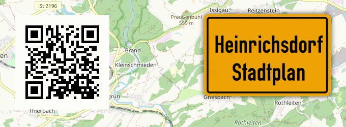 Stadtplan Heinrichsdorf