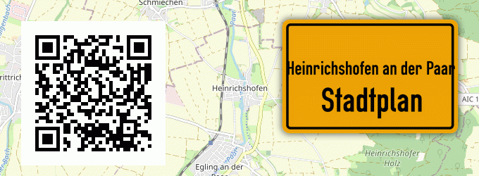 Stadtplan Heinrichshofen an der Paar