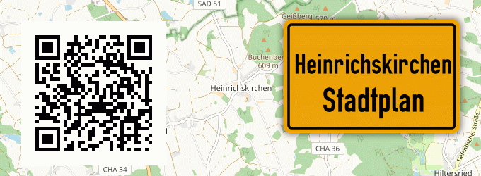 Stadtplan Heinrichskirchen
