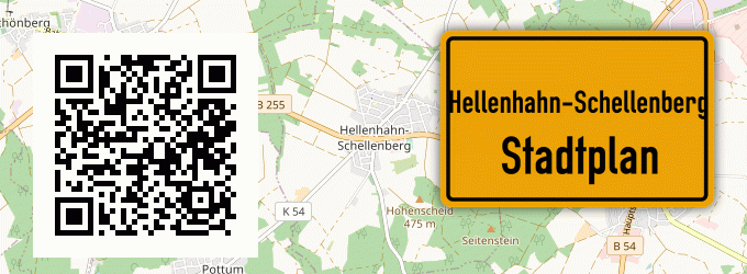 Stadtplan Hellenhahn-Schellenberg
