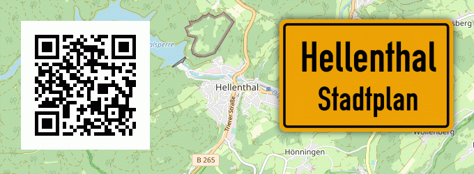 Stadtplan Hellenthal