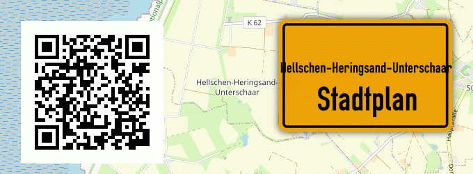 Stadtplan Hellschen-Heringsand-Unterschaar