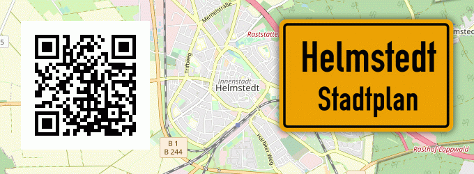 Stadtplan Helmstedt