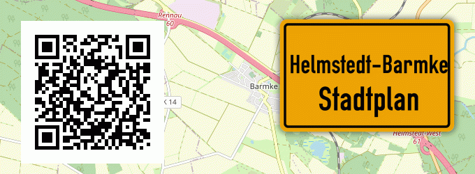 Stadtplan Helmstedt-Barmke