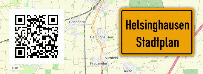 Stadtplan Helsinghausen