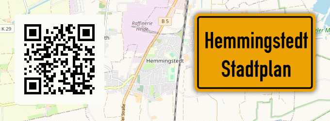 Stadtplan Hemmingstedt