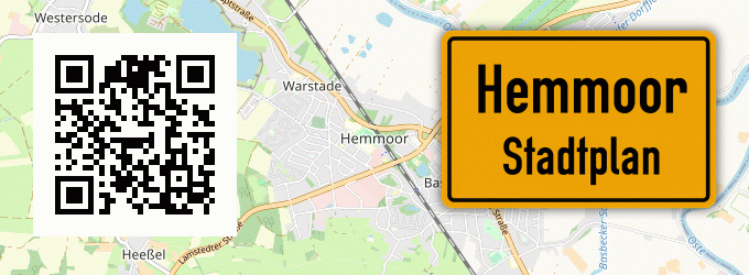 Stadtplan Hemmoor