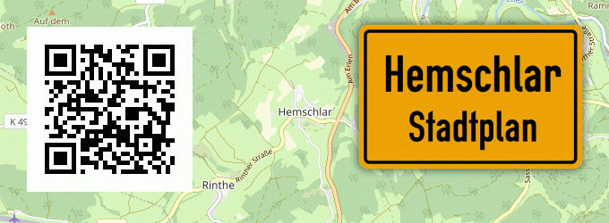 Stadtplan Hemschlar