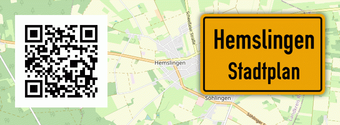 Stadtplan Hemslingen