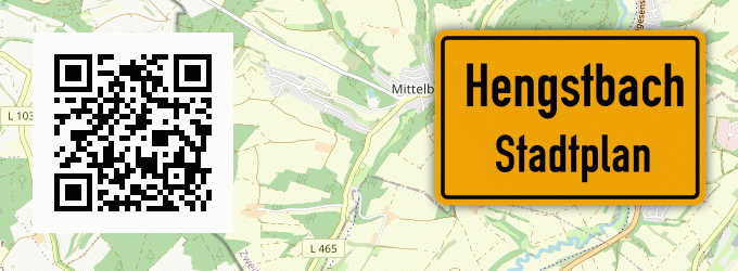 Stadtplan Hengstbach, Pfalz