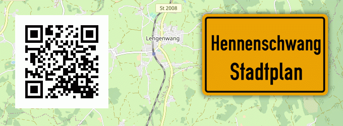 Stadtplan Hennenschwang