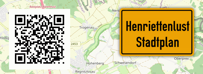 Stadtplan Henriettenlust