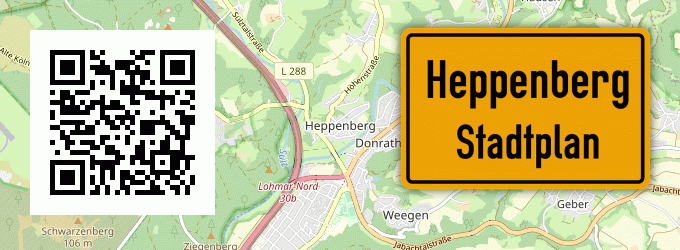 Stadtplan Heppenberg