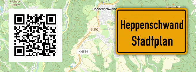 Stadtplan Heppenschwand