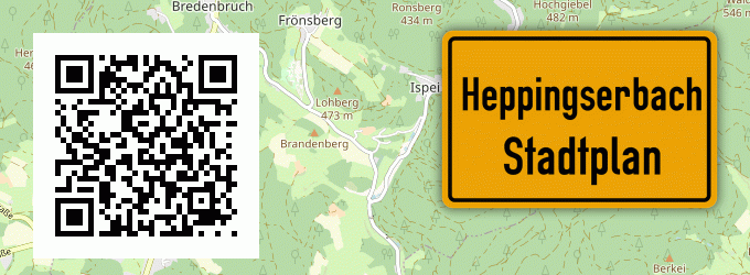 Stadtplan Heppingserbach