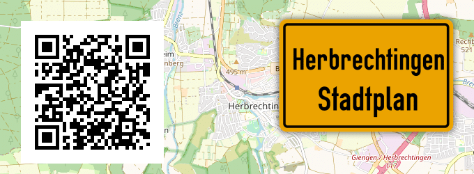Stadtplan Herbrechtingen