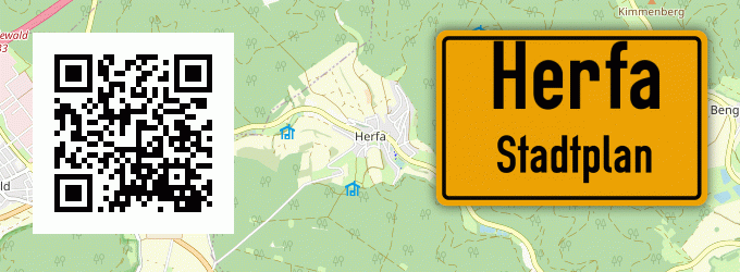 Stadtplan Herfa