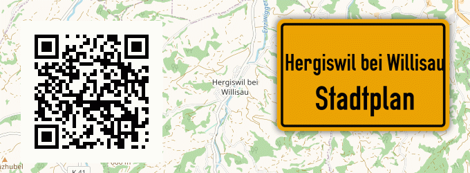 Stadtplan Hergiswil bei Willisau