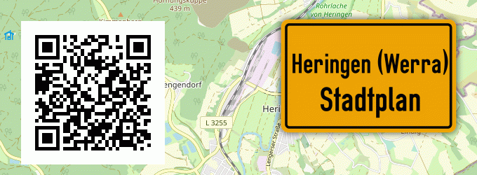 Stadtplan Heringen (Werra)