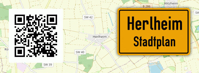 Stadtplan Herlheim