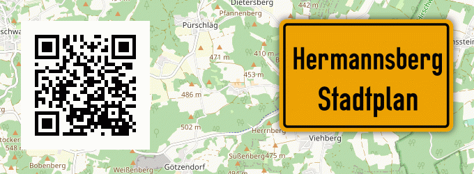 Stadtplan Hermannsberg
