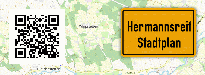 Stadtplan Hermannsreit, Bayern