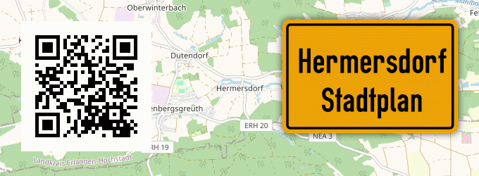 Stadtplan Hermersdorf