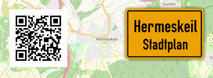 Stadtplan Hermeskeil