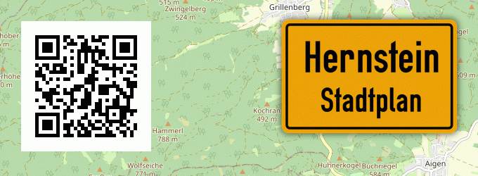 Stadtplan Hernstein
