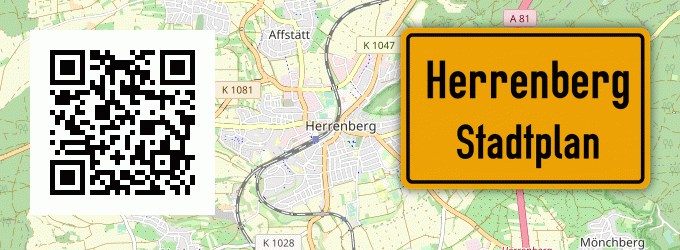 Stadtplan Herrenberg