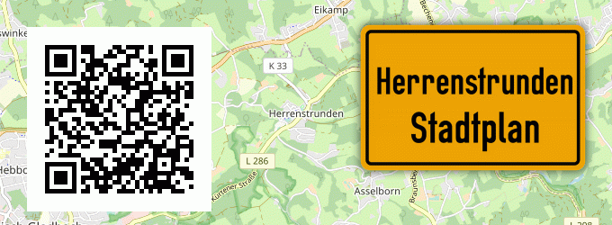Stadtplan Herrenstrunden