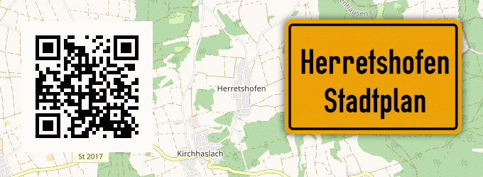 Stadtplan Herretshofen